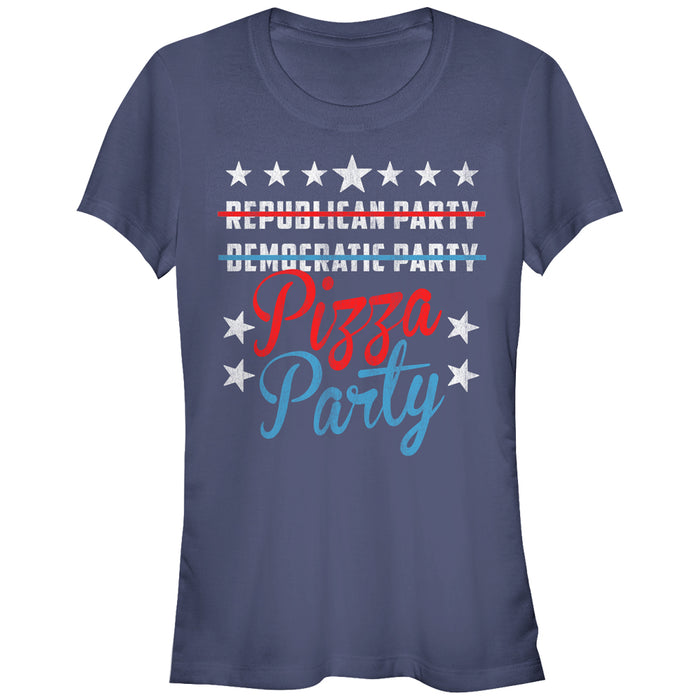 fifth sun Junior's Lost Gods Pizza Party Politics T-Shirt