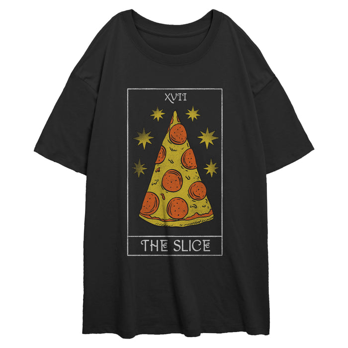 fifth sun Junior's Lost Gods Pizza the Slice Tarot Card T-Shirt