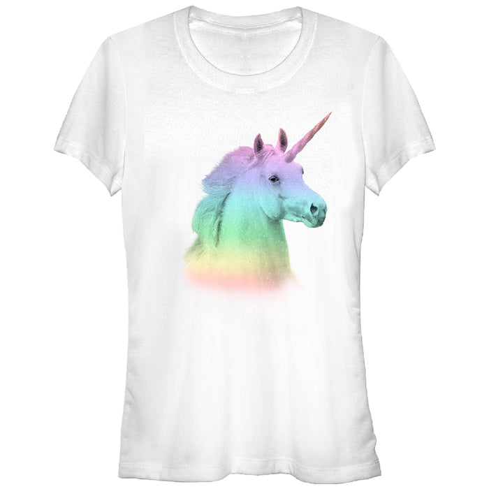 fifth sun Junior's Lost Gods Rainbow Unicorn T-Shirt