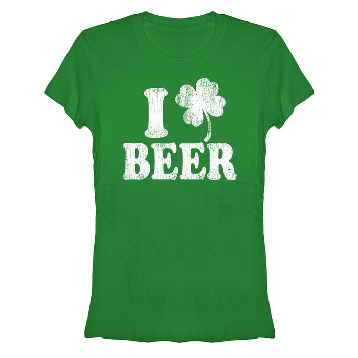 fifth sun Junior's Lost Gods St. Patrick's Day Love Beer T-Shirt