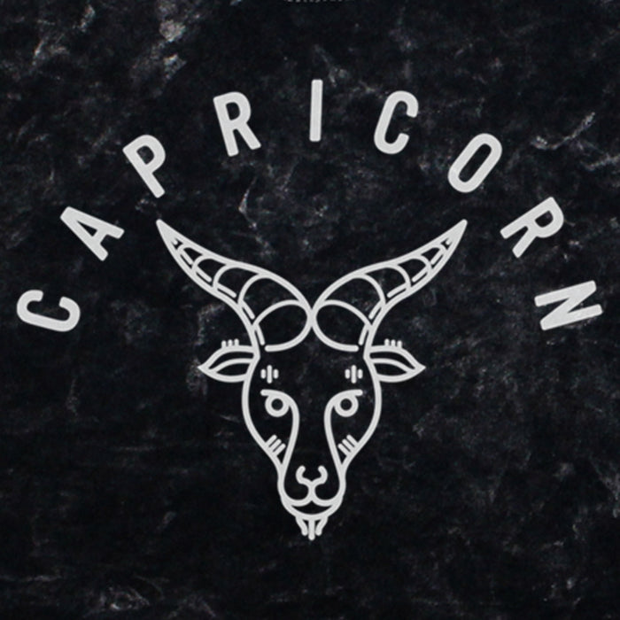 Fifth Sun Junior's Lost Gods Zodiac Capricorn Line Symbol T-Shirt