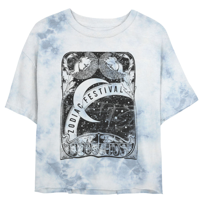 fifth sun Junior's Lost Gods Zodiac Festival Card T-Shirt