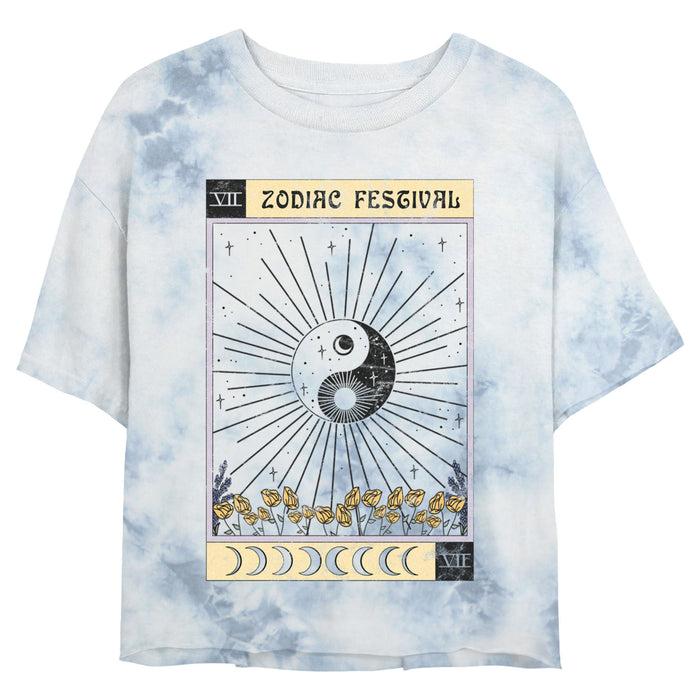 fifth sun Junior's Lost Gods Zodiac Festival Yin and Yang T-Shirt