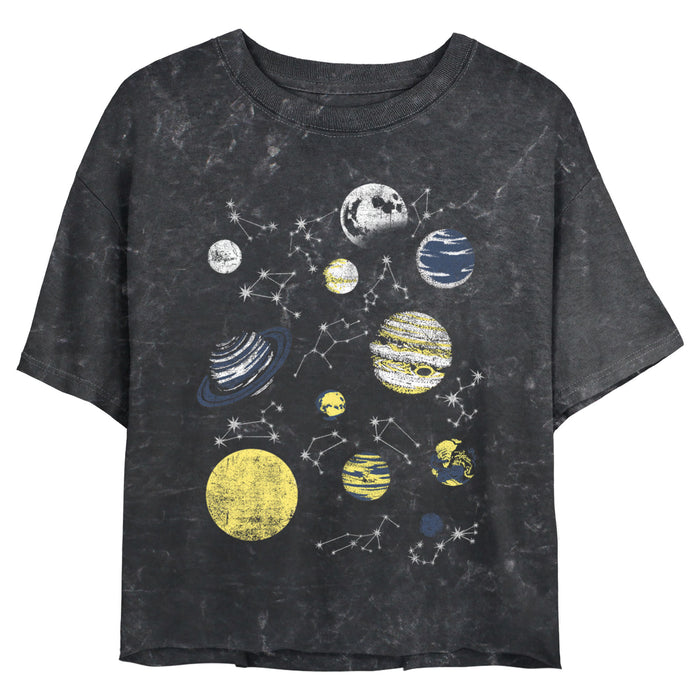 fifth sun Junior's Lost Gods Zodiac Planet Guide T-Shirt