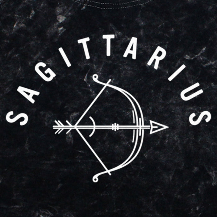 Fifth Sun Junior's Lost Gods Zodiac Sagittarius Line Symbol T-Shirt
