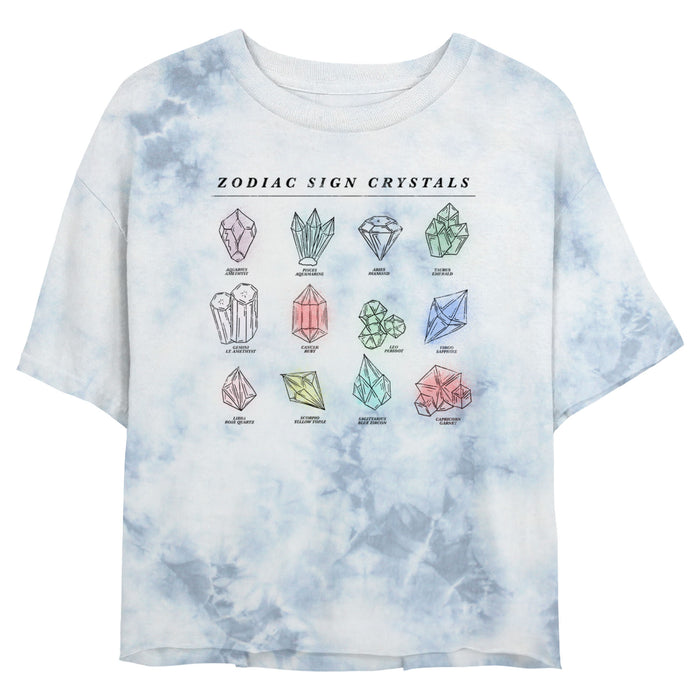 fifth sun Junior's Lost Gods Zodiac Sign Birthstones T-Shirt