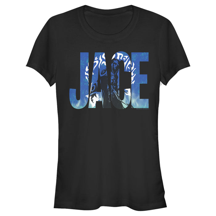 fifth sun Junior's Magic: The Gathering Jace Beleren Text T-Shirt