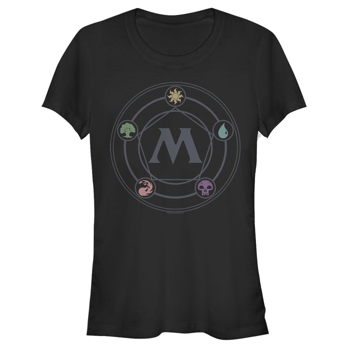 fifth sun Junior's Magic: The Gathering Mana Star T-Shirt