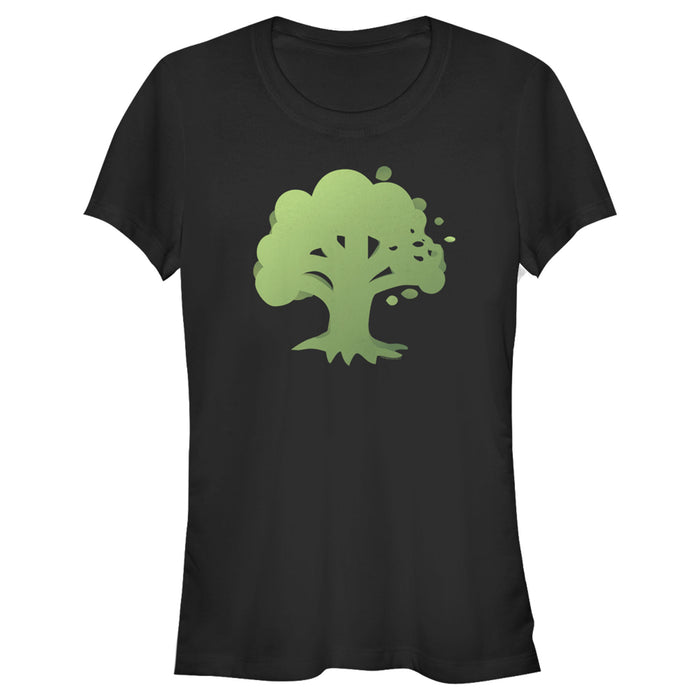 fifth sun Junior's Magic: The Gathering Mana Tree Symbol T-Shirt