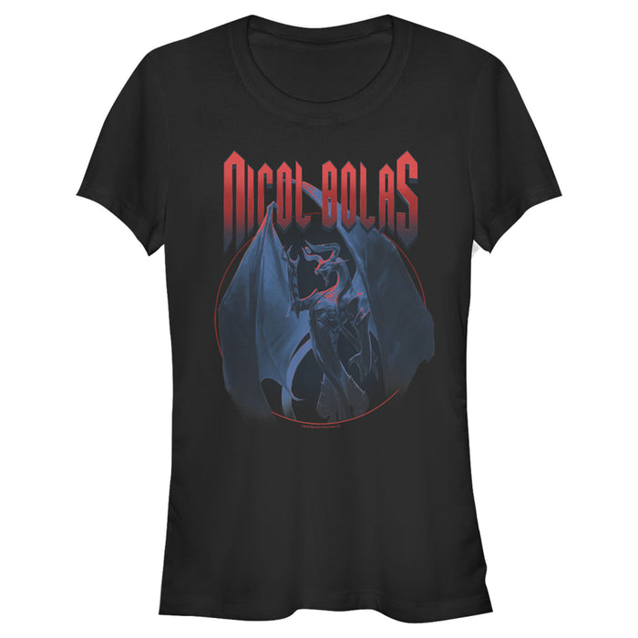 fifth sun Junior's Magic: The Gathering Nicol Bolas Elder Dragon T-Shirt