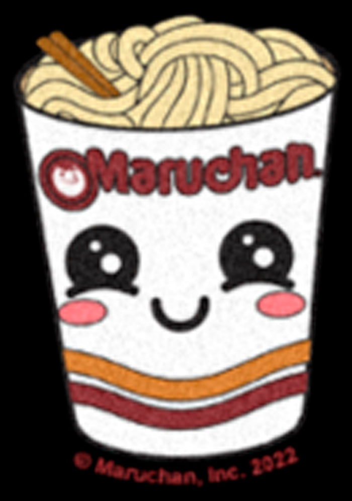 Fifth Sun Junior's Maruchan Cute Face Instant Lunch Logo Jogger Pants