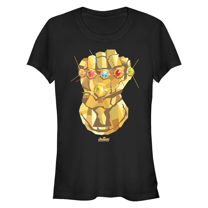 fifth sun Junior's Marvel Avengers: Avengers: Infinity War Geometric Gauntlet T-Shirt