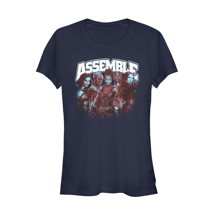 fifth sun Junior's Marvel Avengers: Endgame Assemble Heroines T-Shirt