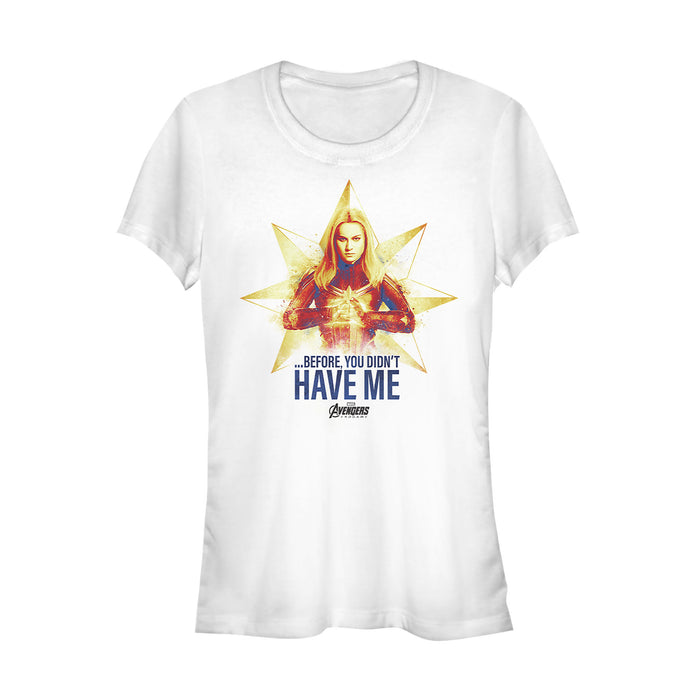 fifth sun Junior's Marvel Avengers: Endgame Before Captain Marvel T-Shirt