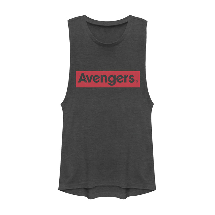 fifth sun Junior's Marvel Avengers: Endgame Bold Avenger Title Festival Muscle Tee