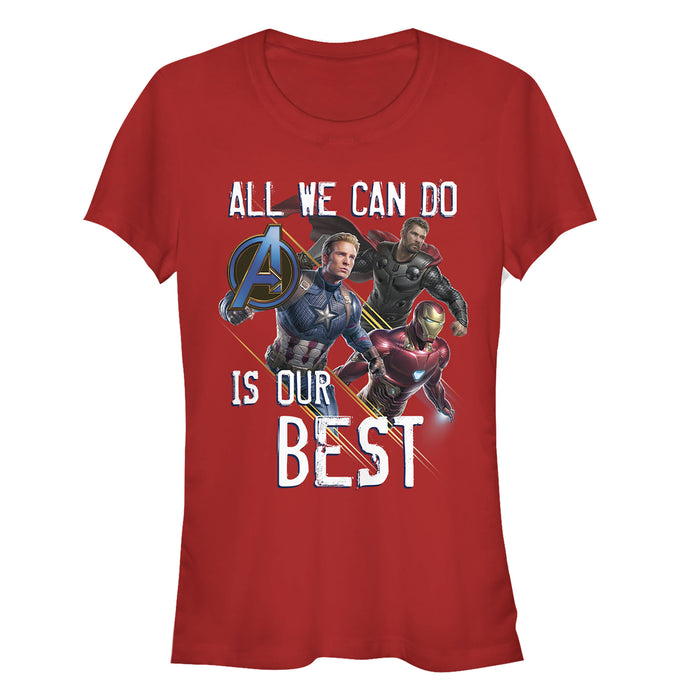 fifth sun Junior's Marvel Avengers: Endgame Do Our Best T-Shirt