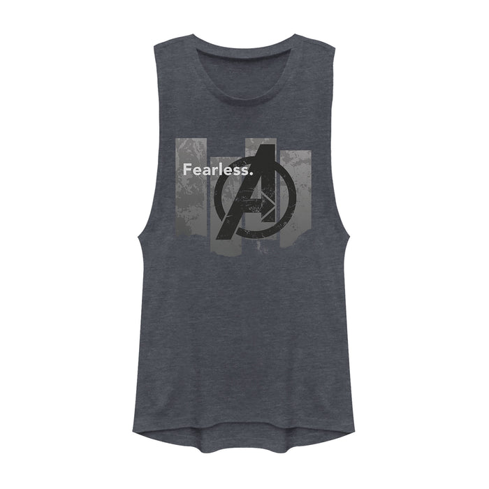 fifth sun Junior's Marvel Avengers: Endgame Fearless Column Festival Muscle Tee