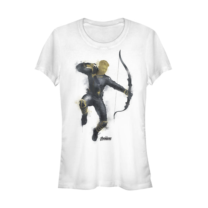 fifth sun Junior's Marvel Avengers: Endgame Hawkeye Spray Paint T-Shirt