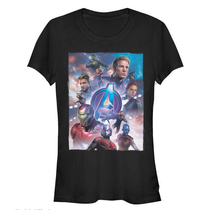 fifth sun Junior's Marvel Avengers: Endgame Hero Poster T-Shirt