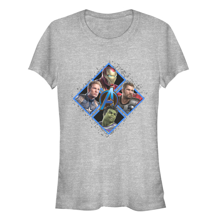 fifth sun Junior's Marvel Avengers: Endgame Hero Square T-Shirt