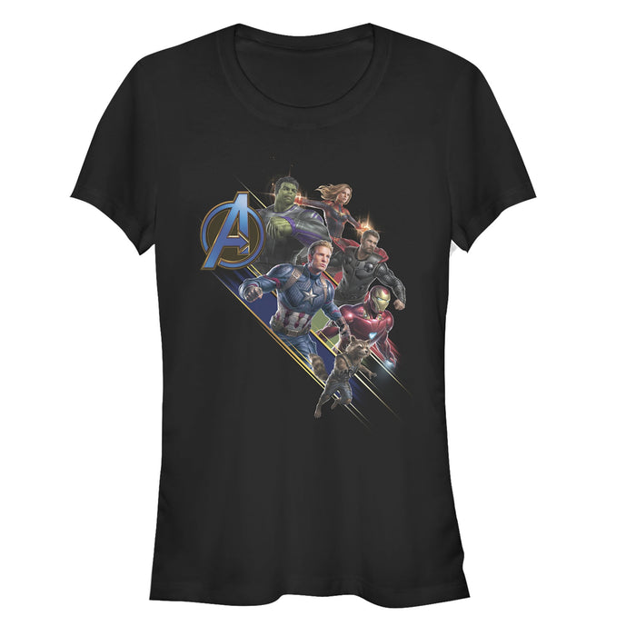 fifth sun Junior's Marvel Avengers: Endgame Hero Streaks T-Shirt