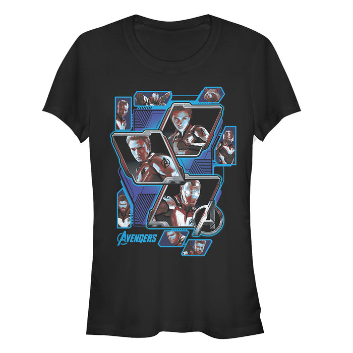 fifth sun Junior's Marvel Avengers: Endgame Hero Tech Panels T-Shirt