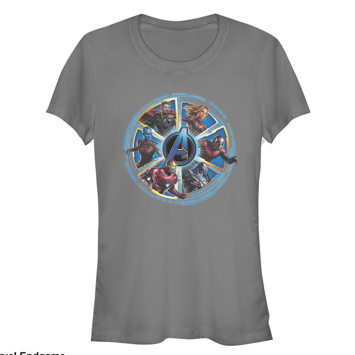 fifth sun Junior's Marvel Avengers: Endgame Hero Wheel T-Shirt