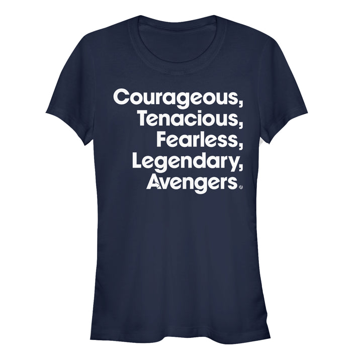 fifth sun Junior's Marvel Avengers: Endgame Heroic Qualities T-Shirt