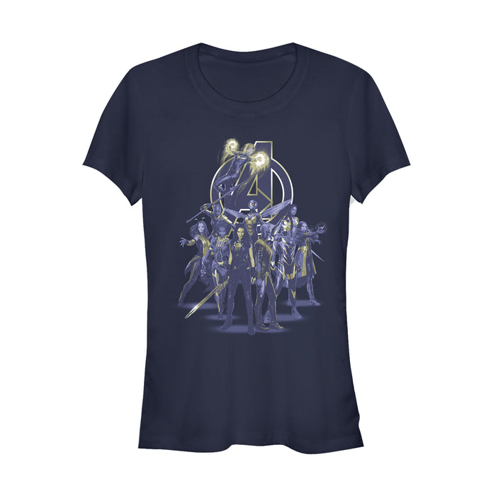 fifth sun Junior's Marvel Avengers: Endgame Heroine Collage T-Shirt
