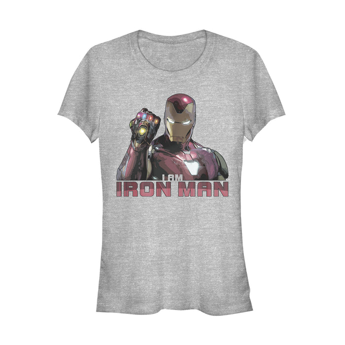 fifth sun Junior's Marvel Avengers: Endgame I Am Iron Man T-Shirt