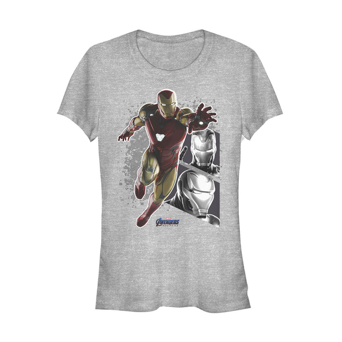 fifth sun Junior's Marvel Avengers: Endgame Iron Man Changes T-Shirt