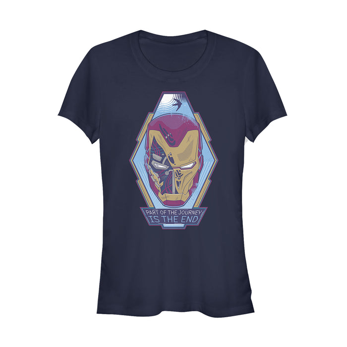 fifth sun Junior's Marvel Avengers: Endgame Iron Man End Journey T-Shirt