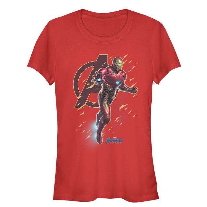 fifth sun Junior's Marvel Avengers: Endgame Iron Man Flight Ready T-Shirt