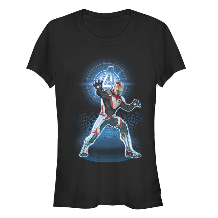 fifth sun Junior's Marvel Avengers: Endgame Iron Man Quantum Ready T-Shirt