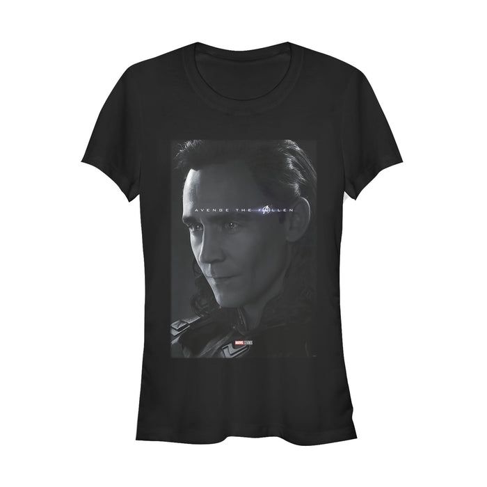 fifth sun Junior's Marvel Avengers: Endgame Loki Poster T-Shirt