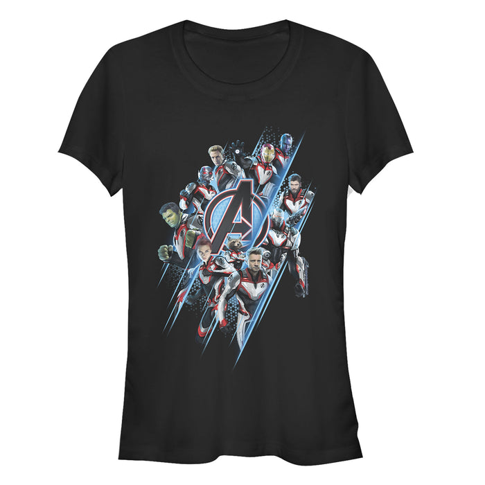 fifth sun Junior's Marvel Avengers: Endgame Quantum Ready Streak T-Shirt