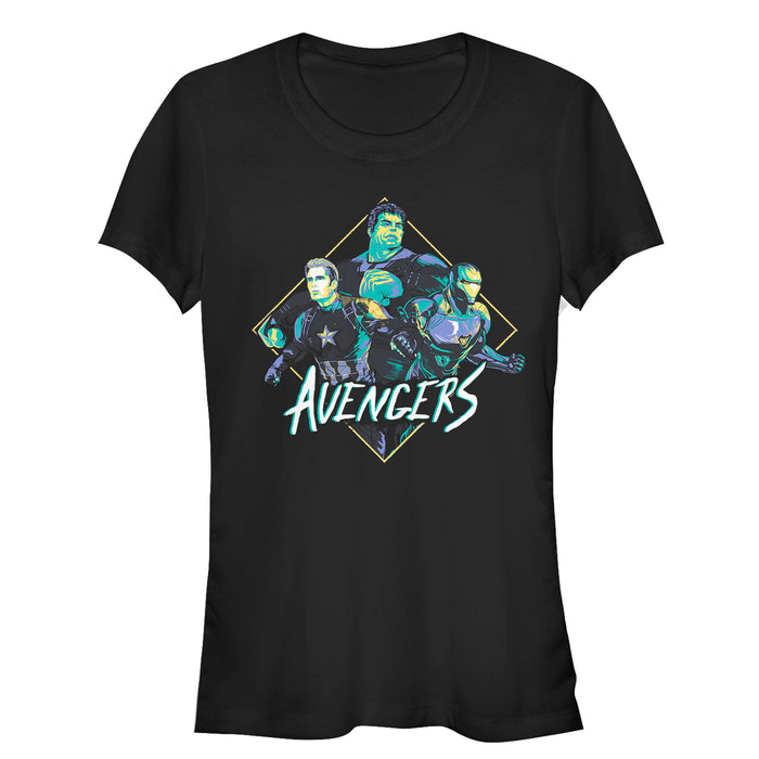 fifth sun Junior's Marvel Avengers: Endgame Retro Heroes T-Shirt