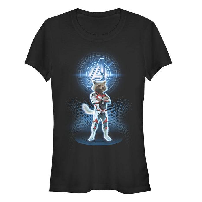 fifth sun Junior's Marvel Avengers: Endgame Rocket Quantum Ready T-Shirt