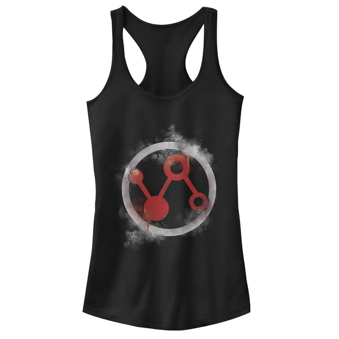fifth sun Junior's Marvel Avengers: Endgame Smudged Ant-Man Racerback Tank Top