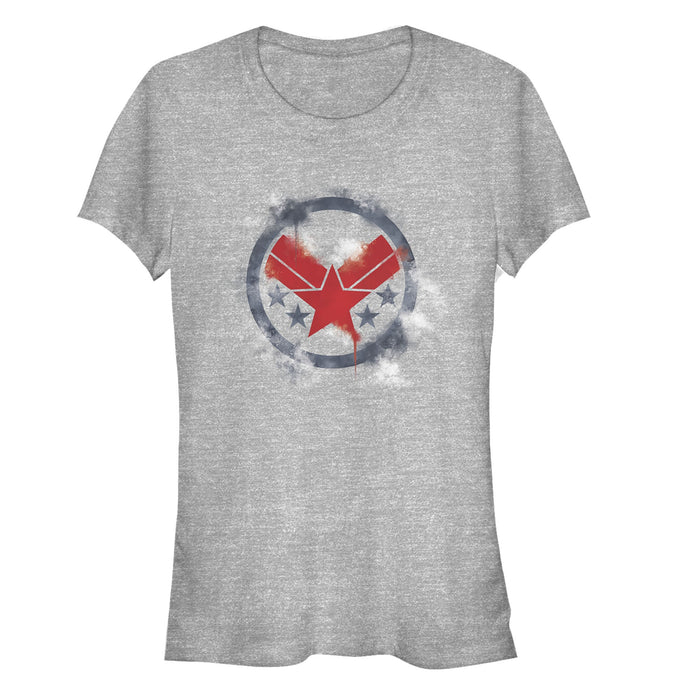 fifth sun Junior's Marvel Avengers: Endgame Smudged War Machine T-Shirt