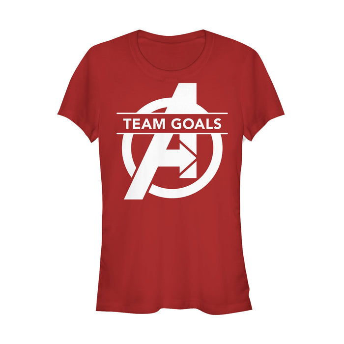 fifth sun Junior's Marvel Avengers: Endgame Team Goals Logo T-Shirt