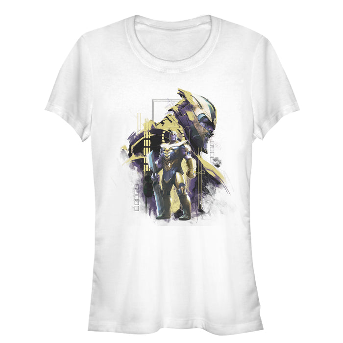 fifth sun Junior's Marvel Avengers: Endgame Thanos Dusty Profile T-Shirt