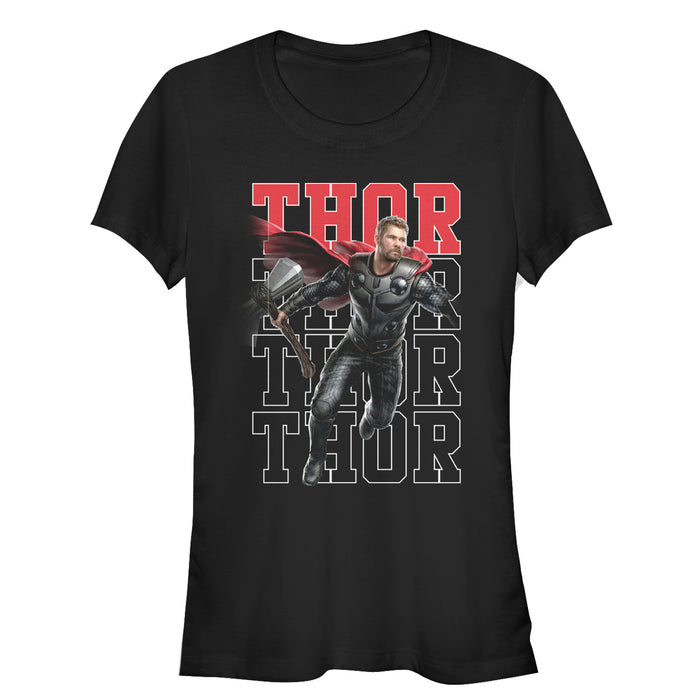 fifth sun Junior's Marvel Avengers: Endgame Thor Repeat T-Shirt