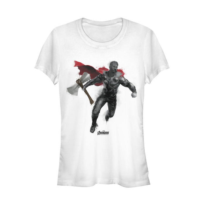 fifth sun Junior's Marvel Avengers: Endgame Thor Spray Paint T-Shirt