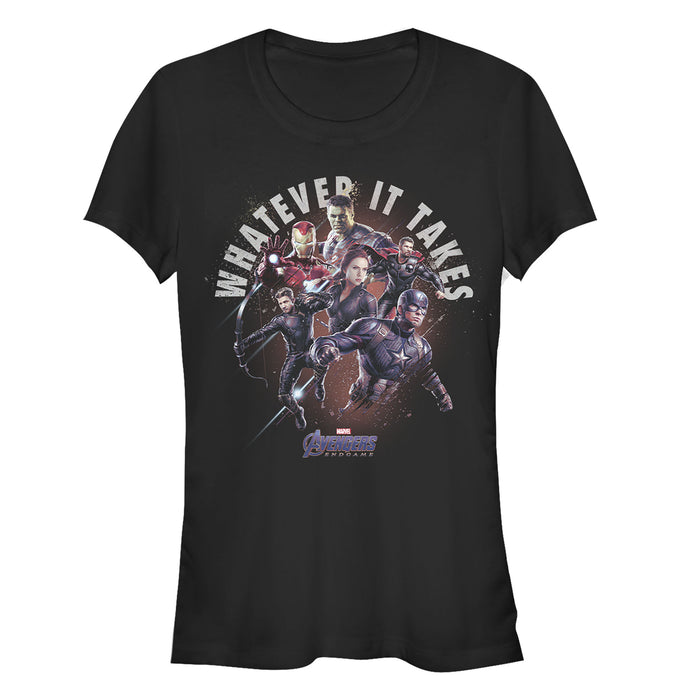 fifth sun Junior's Marvel Avengers: Endgame Whatever It Takes Team T-Shirt
