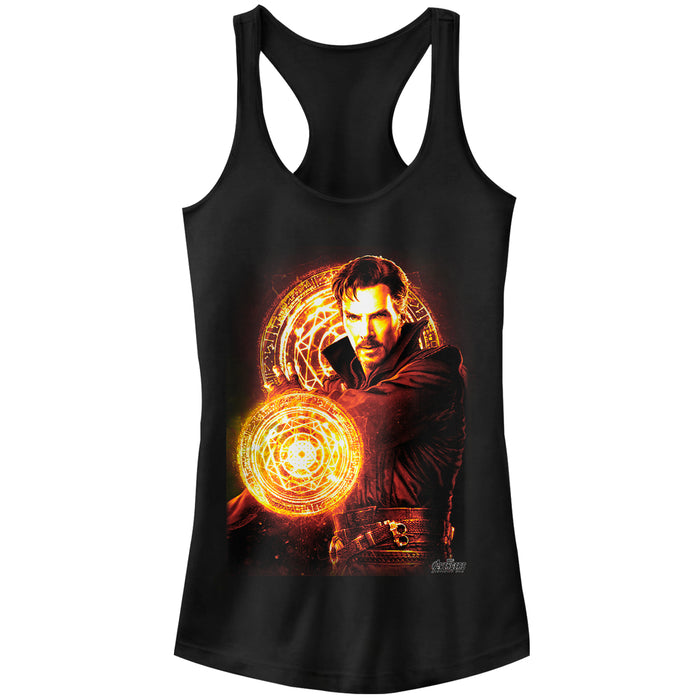 fifth sun Junior's Marvel Avengers: Infinity War Doctor Strange Racerback Tank Top