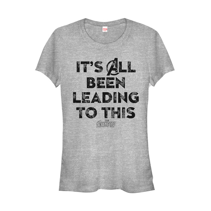 Fifth Sun Junior's Marvel Avengers: Infinity War Leading To This T-Shirt