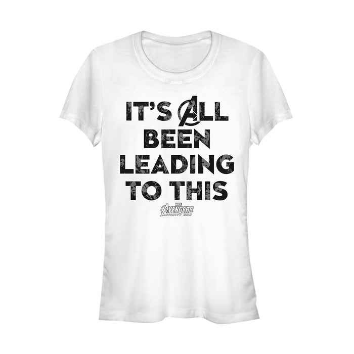 fifth sun Junior's Marvel Avengers: Infinity War Leading to This T-Shirt