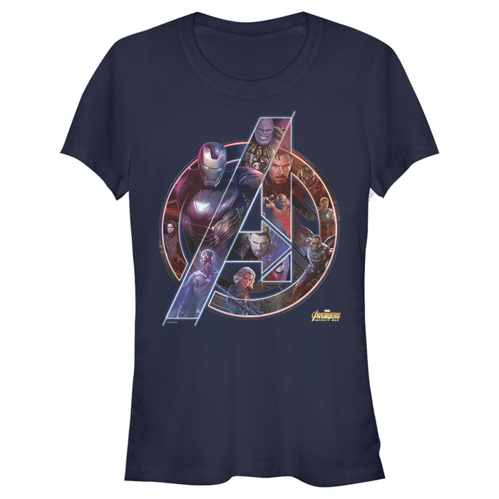 Fifth Sun Junior's Marvel Avengers: Infinity War Logo T-Shirt