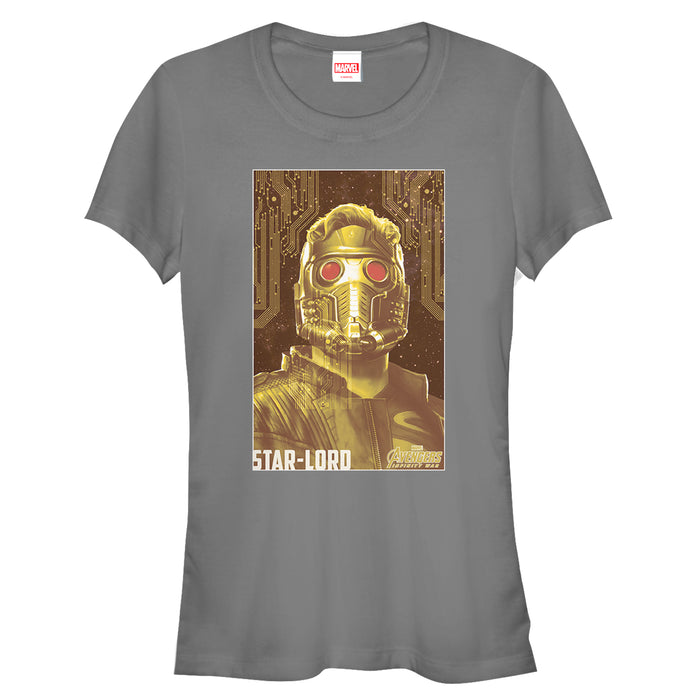 fifth sun Junior's Marvel Avengers: Infinity War Star-Lord T-Shirt